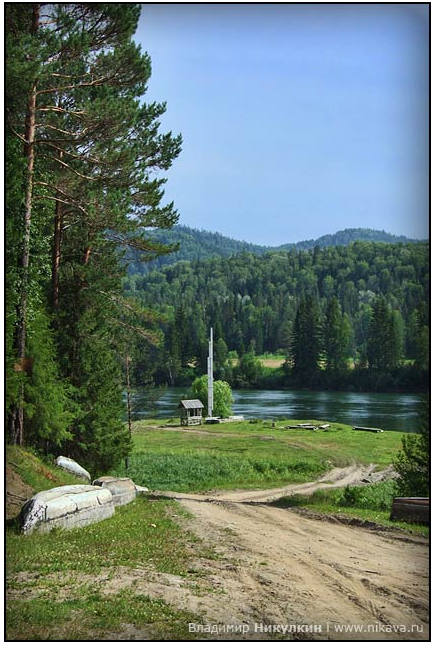 Памятник - могила А. М. Кошурникова.